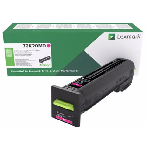 Kaseta z tonerem Lexmark 72K20M0 do CS820de | 8 000 str. | magenta
